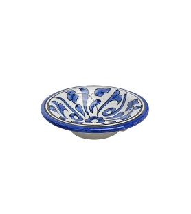 Blue and White Ceramic Bowl