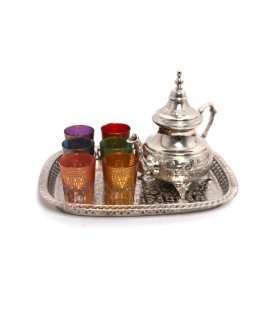 Moroccan Tea Set with 6...